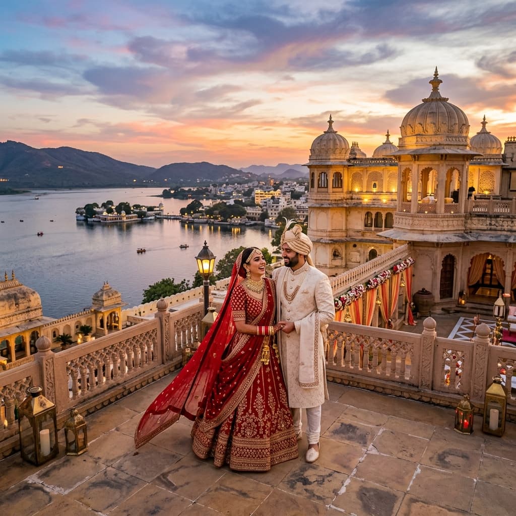 Luxury Indian wedding photography — bride in red lehenga — Weddings Mafia Delhi NCR